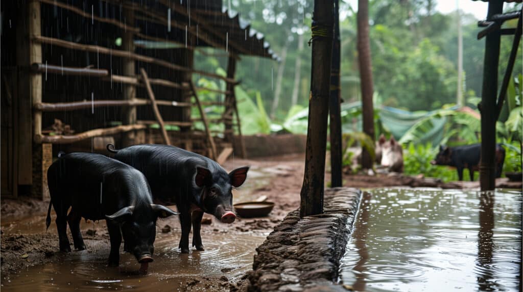 Animais invadiram propriedade