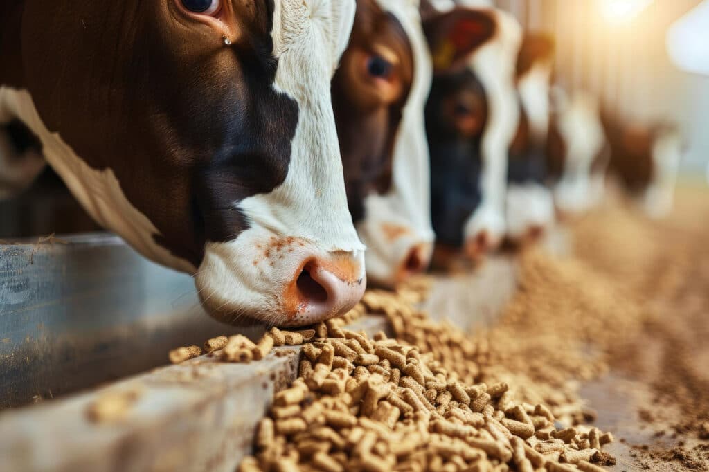 Ração animal com defeito