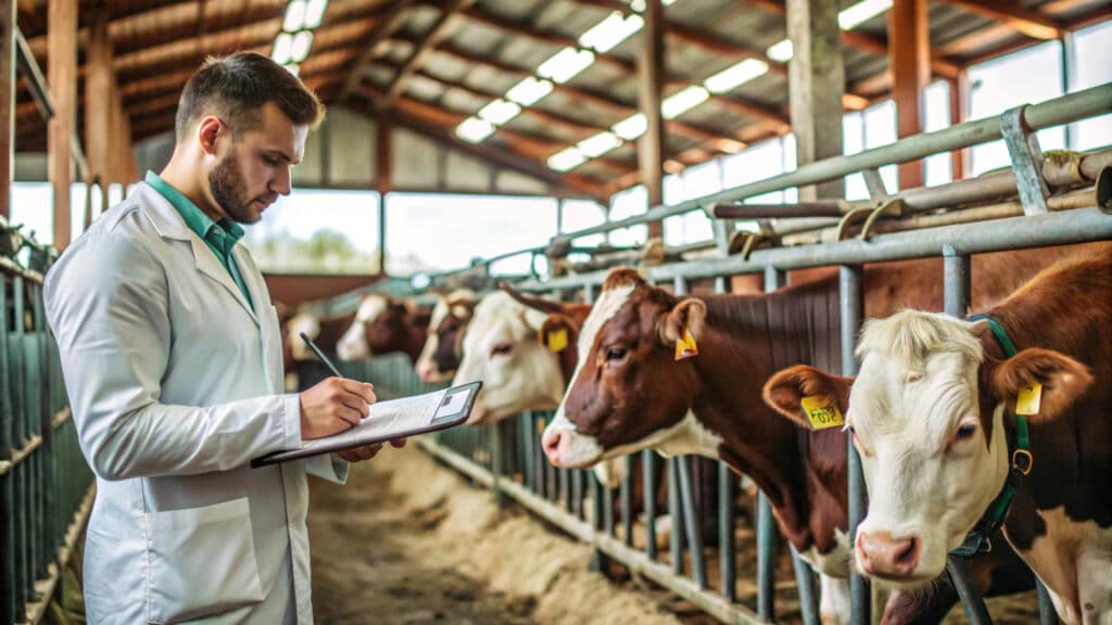 Veterinário erro no atendimento ao gado